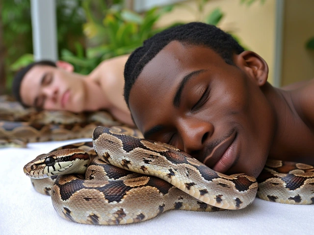 Snake Massage: A Surprisingly Soothing Spa Treatment